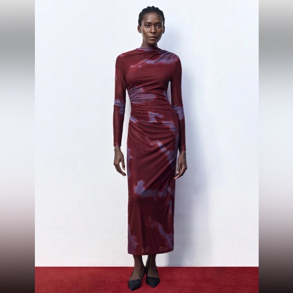 NWOT Maija Women's Multi-Color Tie Dye Print